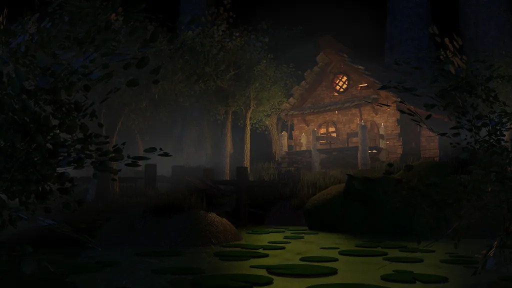 Witches Hut early render